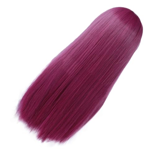 VICASKY Lange Gerade Perücke Mit Schickem Synthetische Haarperücke Für Damen Für Cosplay Partys Und Besondere Anlässe von VICASKY