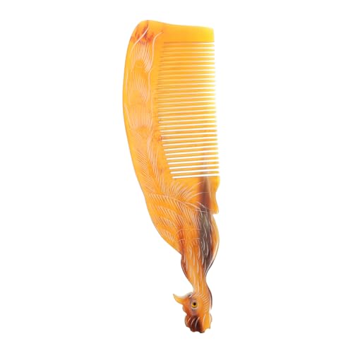 VICASKY Friseurkamm Styling Ochsenhornkamm Pinsel für Damen antistatische Kammbürste Haarmassage Kamm Pick-Kämme für Frauen Kamm für Männer Haarglättungskamm Bartkamm Hornprodukte Khaki VICASKY Friseurkamm Styling Ochsenhornkamm Pinsel für Damen antistatische Kammbürste Haarmassage Kamm Pick-Kämme für Frauen Kamm für Männer Haarglättungskamm Bartkamm Hornprodukte Khaki von VICASKY