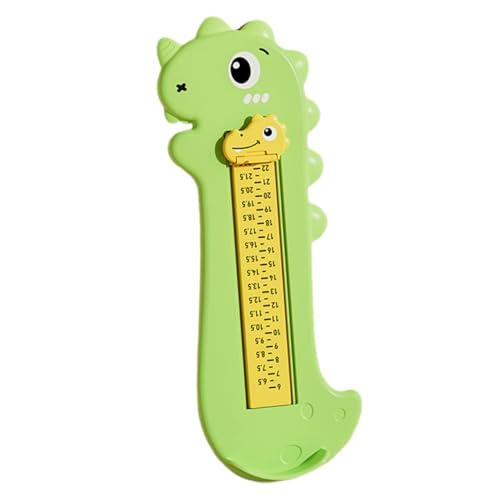 VICASKY Fußmessgerät Für Junge Mädchen Schuhgrößenmesser Mit Dinosaurier-design Präzises Fußlängenmessgerät Für Hause Geeignet Für Schuharten von VICASKY