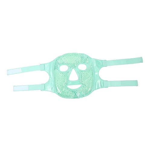 VICASKY Gel Gesichtsmaske Wiederverwendbar Für Hautpflege Natürliche Porenverkleinerung Mit Kühl Und Heizfunktion Für Reisen Yoga Entspannung von VICASKY