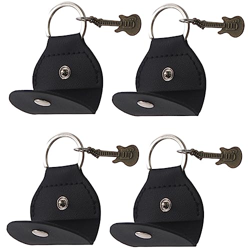 VICASKY Gitarre Picks Tasche Keychain 4 Stücke Gitarre Pick Organizer Für Anfänger Lehrer Und von VICASKY