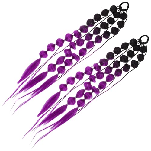 VICASKY Bunte Bubble Haarverlängerungen Mit Knoten Handgefertigte Ponytail Extensions in Trendigen Farbverläufen Haaraccessoires Für Mädchen Bei Festivals Und Feiern VICASKY Bunte Bubble Haarverlängerungen Mit Knoten Handgefertigte Ponytail Extensions in Trendigen Farbverläufen Haaraccessoires Für Mädchen Bei Festivals Und Feiern von VICASKY