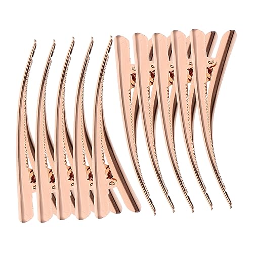 VICASKY Große Metall Haarspangen Roségold Haarnadeln Für Damen Salon Haarclips Für Friseure Rutschfeste Haarklammern Für Styling Und Abteilen Von Haaren von VICASKY
