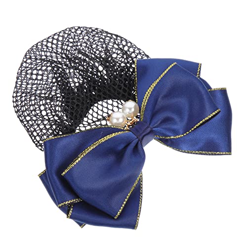 VICASKY Haarabdeckung Für Dutt Mit Schleife Haarnetz Für Damen Und Mädchen Haaraccessoire Für Balletttänzerinnen Und Stewardessen Netz Zur Abdeckung Haardutts Für Professionelle von VICASKY