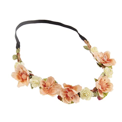 VICASKY 8stücke Teiliges Haarband Mit Elastischen Blumen Und Blattdesigns Verstellbar Für Neugeborene Und Kleinkinder Für Besondere Anlässe Oder Alltag Farben Zufällig von VICASKY
