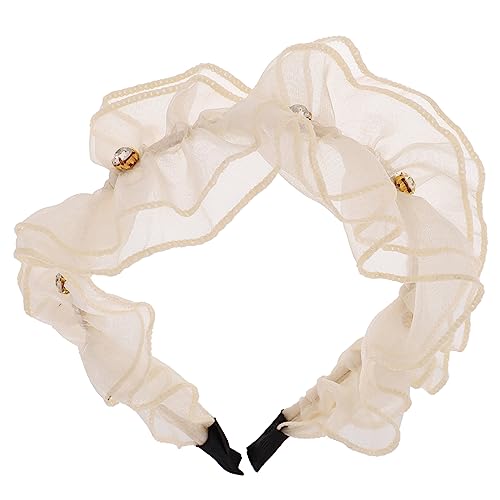 VICASKY Haarband mit Süßem Spitzenbesatz Stirnband für Dekorativer Haarschmuck Leicht und Bequem für Hochzeiten Partys und Besondere Anlässe VICASKY Haarband mit Süßem Spitzenbesatz Stirnband für Dekorativer Haarschmuck Leicht und Bequem für Hochzeiten Partys und Besondere Anlässe von VICASKY