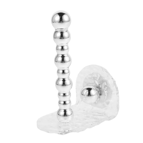 VICASKY Haarbürstenhalter-Organizer Schleifenhalter für Mädchenhaarschleifen Haargummi-Organizer Krawatten-Organizer Haare Zeug knuspriger Halter Bogenhalter Acryl Silver von VICASKY