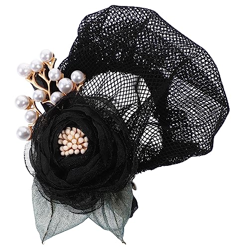 VICASKY Haarknotenabdeckung Haarnetz Für Dutts Clip Damen-haar-accessoire Blumendesign Für Teenager-mädchen von VICASKY