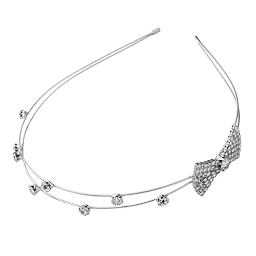 VICASKY Kopfband Mit Strass-schleife Stirnband Und -haarband Für Damen Mädchen Geburtstag Weihnachten Proms Hochzeit von VICASKY