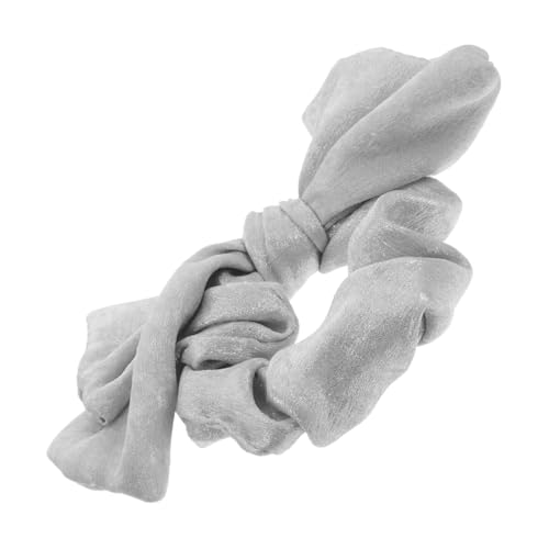 VICASKY Haarring Stirnband Schleife Haarband Mädchen Cartoon Haarbänder Stoff Silber von VICASKY