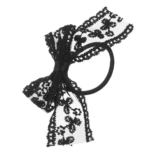 VICASKY Lace Bow Haargummi Für Damen Elegante Und Bequeme Haarschleife Aus Weichem Elastische Haarbänder Für Haartypen Und Stile Für Pferdeschwanzfrisuren VICASKY Lace Bow Haargummi Für Damen Elegante Und Bequeme Haarschleife Aus Weichem Elastische Haarbänder Für Haartypen Und Stile Für Pferdeschwanzfrisuren von VICASKY