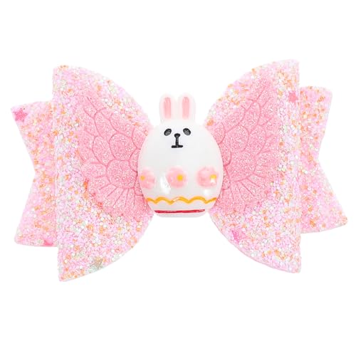 VICASKY Haarschleife Mit Hasenohren Für Kleinkinder Pailletten-kopfschmuck Für Mädchen Clip-accessoire Für Ostern Party Und Schule Dekorativ Und Langlebig von VICASKY