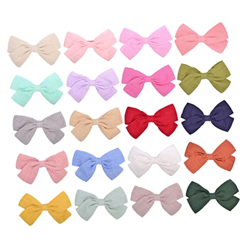 VICASKY Haarschleifen-set Für Mädchen 9 1 Cm Haarschleifen-clip Aus Baumwollleinen Baby-haar-accessoires Für Mädchen Haarschleifen Haarspangen Schleifen VICASKY Haarschleifen-set Für Mädchen 9 1 Cm Haarschleifen-clip Aus Baumwollleinen Baby-haar-accessoires Für Mädchen Haarschleifen Haarspangen Schleifen von VICASKY