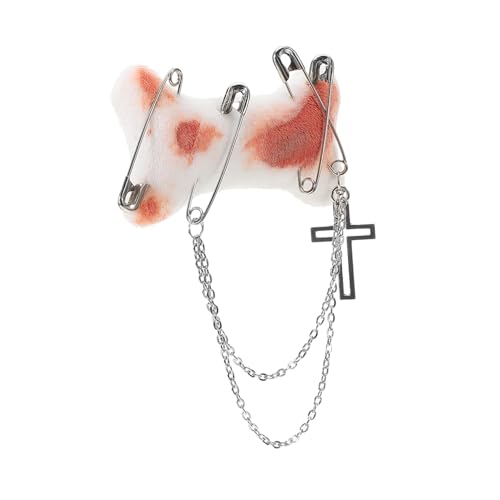 VICASKY Haarspange Aus Knochen Haarnadel Kleine Haar-accessoire Tasche Brosche Kleidung Revers Pin Dual-use-clip Für Damen Und Mädchen von VICASKY