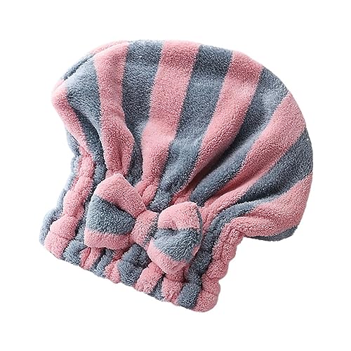 VICASKY Haartrockenhaube Aus Mikrofaser Mit Saugfähigem Duschkopfbedeckung Handtuch Für Duschhaube Und Bad Extrem Weich Schnelltrocknend Und Langlebig Für Home von VICASKY