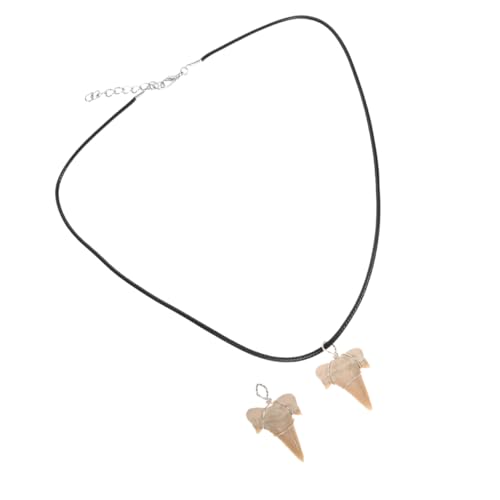 VICASKY Haifischzahn Anhänger Halskette Schmuck Charm Für Männer Frauen Geschenk Zum Geburtstag Urlaub Party von VICASKY