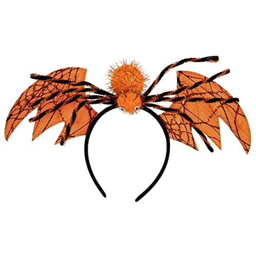 VICASKY Halloween Haarreif Mit Spinnen Und Fledermäusen Leichtes Stirnband Für Damen Und Perfektes Kostümzubehör Für Halloween-partys Und Karneval von VICASKY