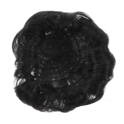 VICASKY Herren Neuauflage perücken Haarstücke chemische Faser Black von VICASKY