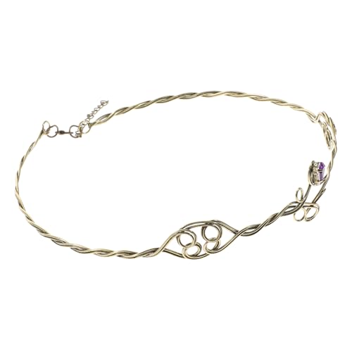 VICASKY Hochzeitskronen Für Braut Geburtstagskronen Stirnband Mit Strasssteinen Hochzeit Kopfschmuck Vintage Kostüm Zubehör Brautstirnband Hochzeits-tiara Geburtstags-tiara Haarschmuck von VICASKY