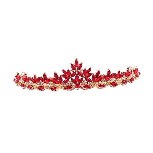 VICASKY Hochzeitskopfschmuck Brautkopfschmuck Brautkopfschmuck Haarschmuck Hochzeitskopfschmuck Für Die Braut Hochzeits Strasskrone Kopfbedeckung Hochzeits Haarschmuck Für Frauen von VICASKY