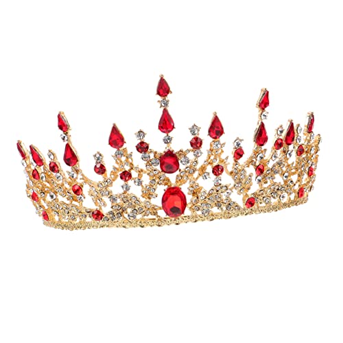 VICASKY Hochzeitskrone Barock Stil Tiara für Damen Haaraccessoire für Braut Brautjungfern und Besondere Anlässe Leicht und Langlebig Passend zu Jedem Hairstyle und Kleid von VICASKY