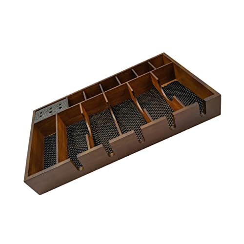 VICASKY Holz Organizer Für Friseurwerkzeuge Elektrischer Haarschneider Halter Praktischer Aufbewahrungskasten Für Friseursalons Und Bartpflege Stylisches Und Langlebiges Design von VICASKY