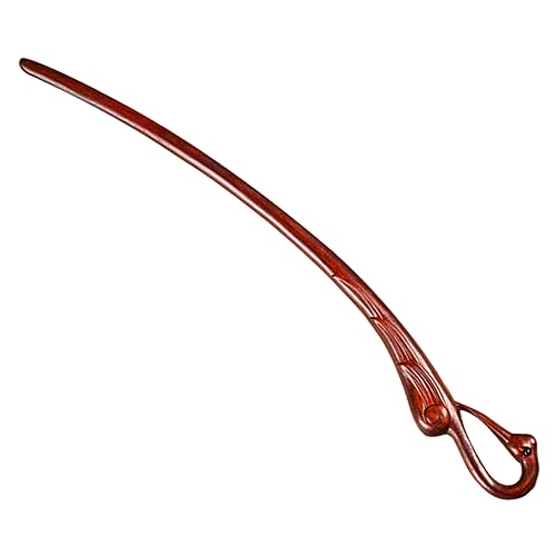 VICASKY Holzhaarnadel Damen Haarnadeln Holz Haarstab Retro Haarnadel Haarstäbe Für Haarstäbchen Für Haarstab Pin Haarstäbchen Haarknotenstab Kleines Blatt von VICASKY