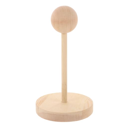 VICASKY Hutständer Perückenständer 5-6 Zoll Puppenperückenständer Hut-organizer – Basis von VICASKY