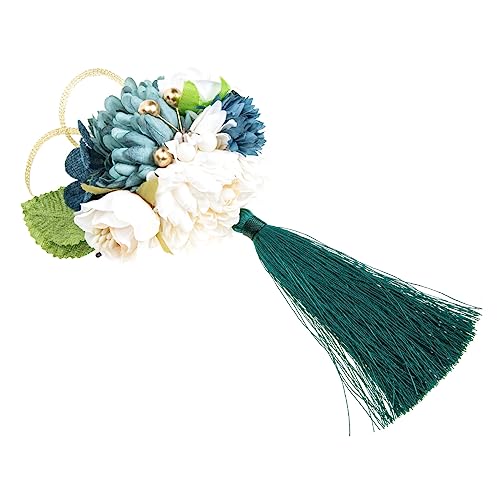 VICASKY Japanische Blumen Haarspange Seidenblumen Haarnadel Für Frauen Stoffblumen Clip Künstliche Blumen Haarschmuck Stilvolles Design Für Verschiedene Frisuren von VICASKY