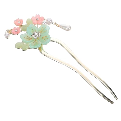 VICASKY Japanische Haarnadel Glasuren Blume Haarstab Für Frauen Im Antiken Stil Langlebiges Haaraccessoire Für Bankette Und Feste von VICASKY