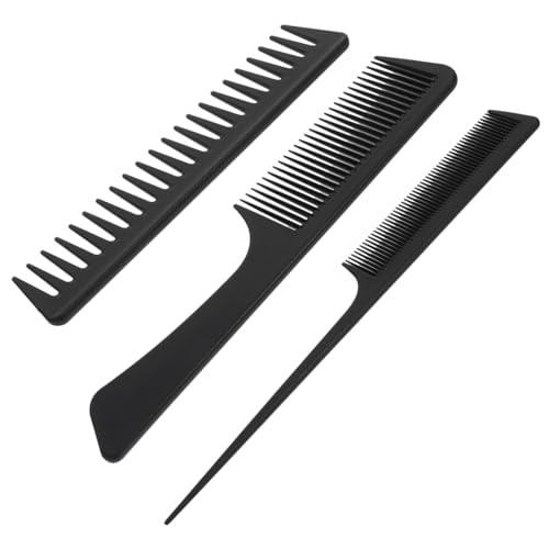 VICASKY Kamm Feinem Haarkamm Spitzen Stielkamm Und Grobem Kamm Für Damen Und Herren Antistatisch Haarstyling-tool Entwirrungskamm Haarschneidekamm Langlebig Und Leicht von VICASKY