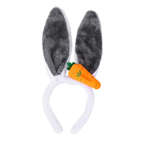 VICASKY Kaninchenohr Stirnbänder Aus Plüsch Hasenohren Stirnband Haustier Haar Accessoire Für Junge Mädchen Festivals Und Kostümpartys von VICASKY