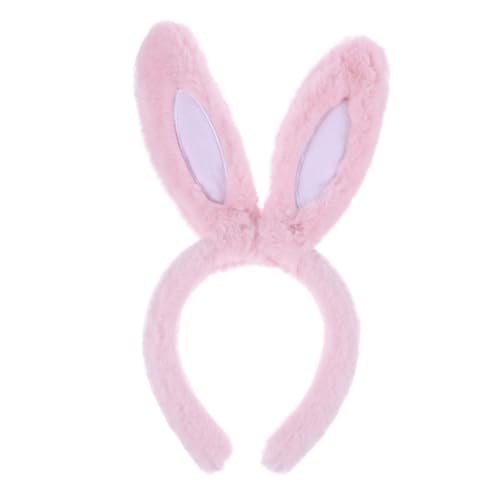 VICASKY Kaninchenohren Haarband für Süßes Flauschiges Kostüm Accessoire für Partys Cosplay und Festivals Strapazierfähig und Leicht von VICASKY
