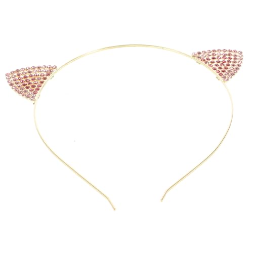 VICASKY Katzenohren Stirnband Katzenstirnband Cosplay Kopfbedeckung Halloween Party Damen Zubehör Metall Ohren Kopfbedeckung Party Accessoires von VICASKY