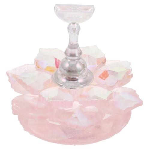 VICASKY Kerzenständer Für Nagelkunst Durchsichtiger Nagelhalter Zum Lackieren Präsentationsständer Für Künstliche Nägel Stabiler Übungshalter Für Professionelle Und von VICASKY