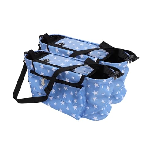 VICASKY Kinderwagentasche Getränkehalter Für Kinderwagen Reisesystem Fleece-babydecke Puppe Autositz Kinderwagen Abs Reisen Babyspielzeug Kinderwagen Zubehör Buggy Aluminiumlegierung Blue von VICASKY