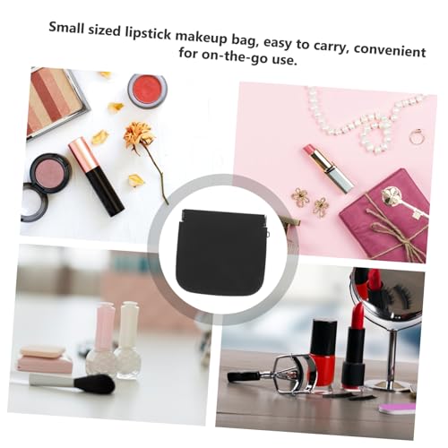 VICASKY Kleine Silikon Schminktasche Damen Wasserabweisend Kompakt und Robust Vielseitig für Lippenstift und Kleingeld Modisch Minimalistisches Design für Handtasche und Reise von VICASKY