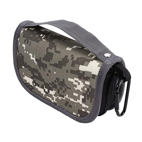 VICASKY Ködertasche Aus Eva-Material Camouflage-Muster Angelgerätetasche Leicht Zu Reinigen Langlebig Zum Aufbewahren Von Haken Ködern Verbindungsringen Mit Karabiner Tragbar Für von VICASKY