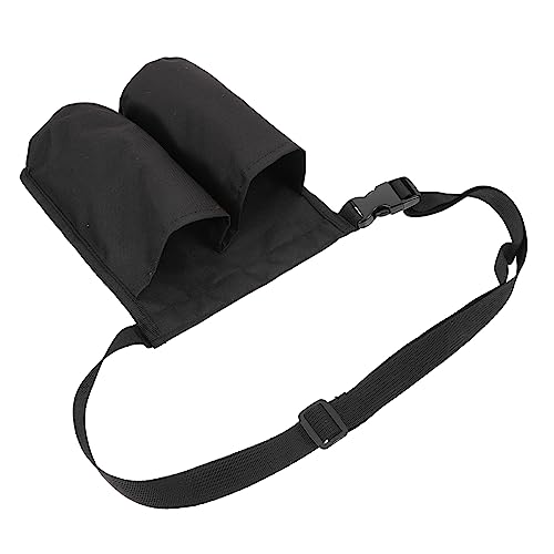 VICASKY Kompakter Essential Oil Organizer Für Masseure Tragbare Aufbewahrungstasche Für Ätherische Öle Schwarz Für Berufsmasseure Leichte Handhabung Und Stabiler Schutz von VICASKY