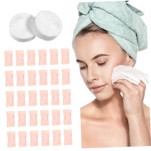 VICASKY 100stücke Komprimierte Gesichtstücher Tragbare Gesichtsreinigungstücher Handtücher Einweg-handtuchtabletten Für Reisen Und Camping von VICASKY