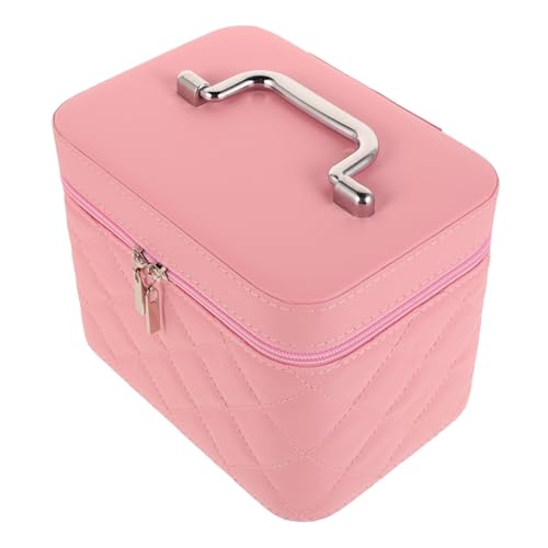 VICASKY Makeup Aufbewahrungsbox Für Damen Großzügiges Fassungsvermögen Langlebiges Material Praktischer Tragegriff Multifunktionaler Make-up-organizer Für Reisen Und Täglichen Gebrauch von VICASKY