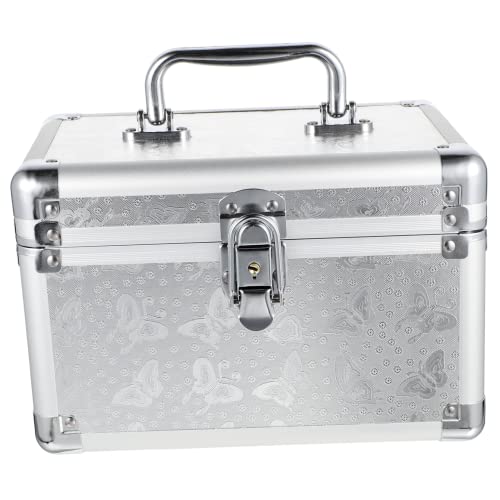 VICASKY Kosmetikkoffer mit Spiegel Tragbarer Multifunktionaler Make Up Organizer Großer Stauraum Langlebig und Praktisch für Reisen Maniküre und Hautpflegeprodukte von VICASKY