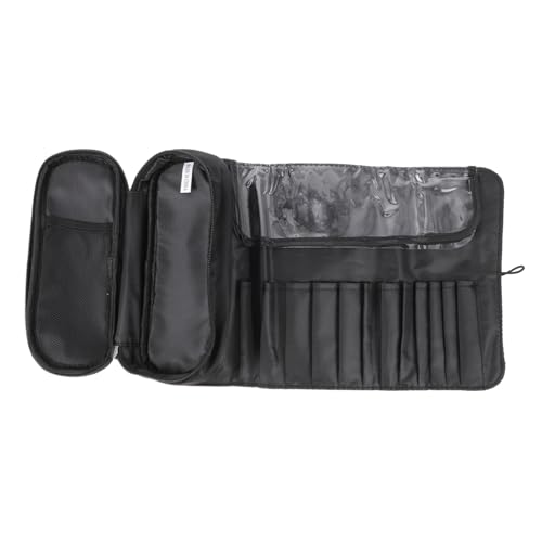 VICASKY Kosmetiktasche Damen Tragbare Schminktasche mit Fächern Leichtgewichtiger Make Up Organizer Kosmetik Pinsel Roll Aufbewahrungstasche für Reise und Zuhause von VICASKY