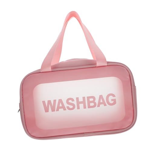 VICASKY Kosmetiktasche Make Up Transparente und Großes Format für Damen und Herren Unterwegs und Zuhause Mit Tragegriff und Kompakt von VICASKY