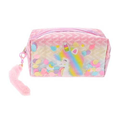 VICASKY Kosmetiktasche Für Frauen Bunte Tragbare Unicorn Toilettentasche Große Kapazität Multifunktionale Reise-Organizer Für Make-up Und Pflegeartikel Für Reisen Und von VICASKY