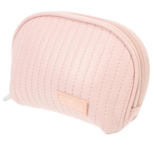VICASKY Kosmetiktasche Mit Reißverschluss Kleine Reisetasche Make-up-Organizer Aus Pu-Leder Tragbare Kulturbeutel Für Reisen Und Heimgebrauch von VICASKY