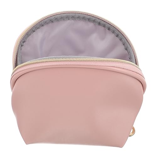 VICASKY Kosmetiktasche aus PU Leder Make Up mit Reißverschluss Kleine Kosmetik Organizer für Lippenstifte und Pflegeprodukte von VICASKY