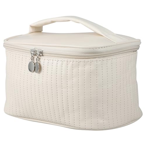 VICASKY Kosmetiktasche für Make Up Organizer mit Großem Fassungsvermögen Reisekulturtasche für Toilettenartikel und Tägliche Essentials mit Robustem Reißverschluss Kompakt und Leicht von VICASKY