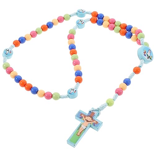 VICASKY Kreuzanhänger Halskette für Damen Trendige Mode Schmuckkette mit Handgefertigte Choker Kette für Besondere Anlässe Taufen Partys von VICASKY