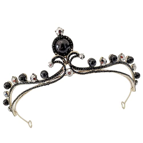 VICASKY Krone Tiara Haaraccessoire für Damen Funkelnde Rhinestone Krone für Hochzeiten Geburtstagsfeiern und Besondere Anlässe Bequem und Perfektes Deko Element für Ihr Abendkleid von VICASKY